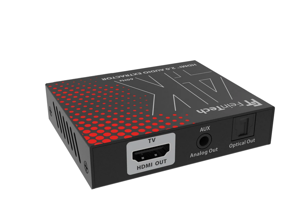FeinTech AX200 HDMI 2.0 Audio Extractor (Toslink & AUX) | 4K 60Hz