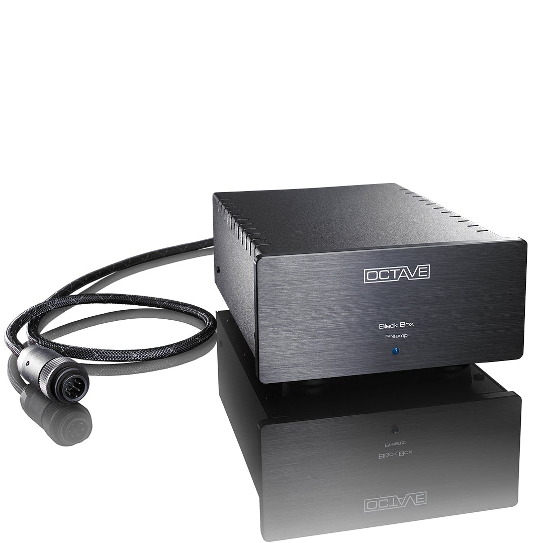 Octave Black Box Preamp Power Supply Extension for Phono Module Black