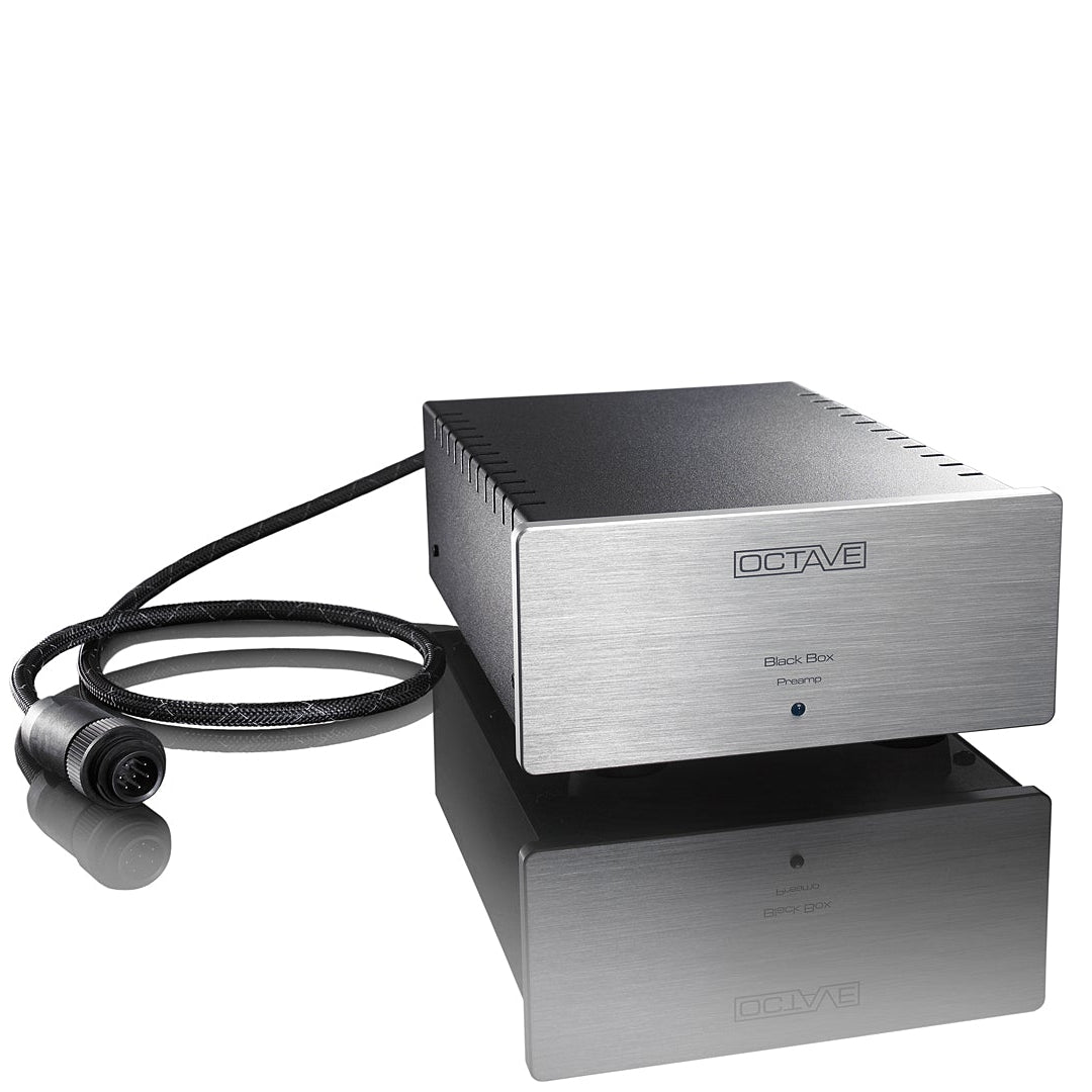 Octave Black Box Preamp Power Supply Extension for Phono Module Silver