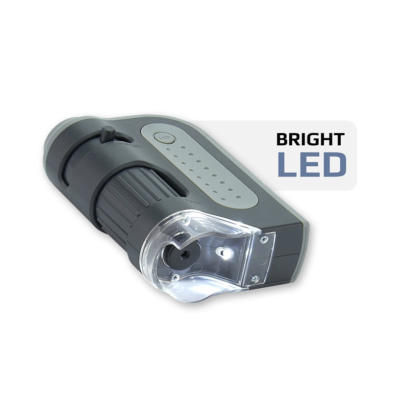 Carson MM-300 MicroBrite Plus Pocket Microscope 60-120x