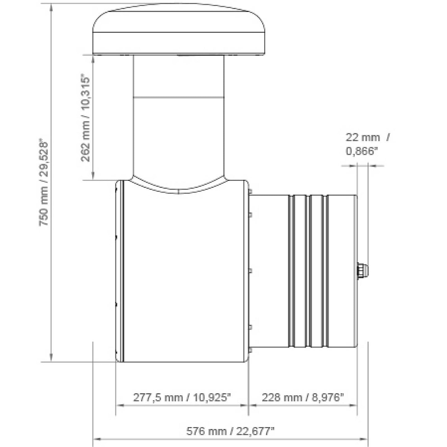 Monitor Audio CLG-W12 Garden Subwoofer