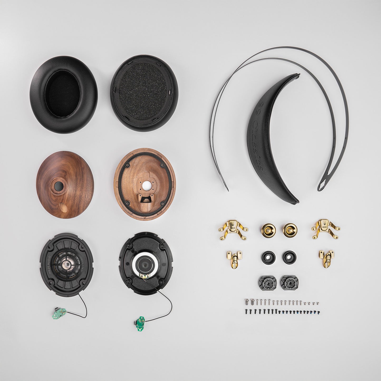 MEZE AUDIO 99 CLASSICS 2ND GEN (Like new) Walnut Gold Headphones