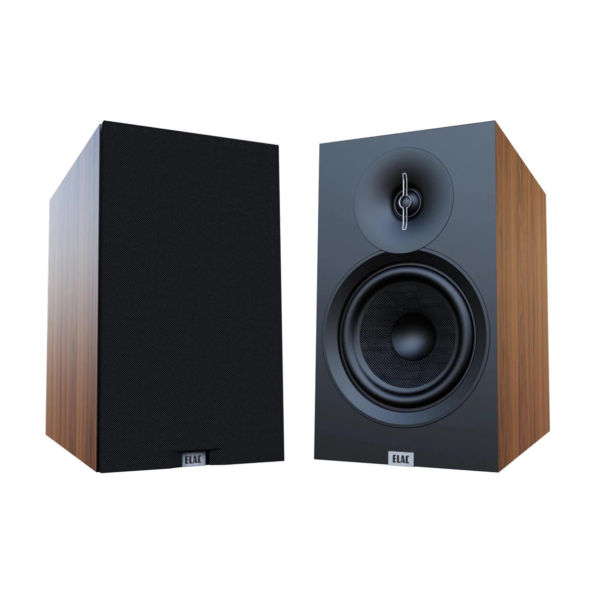 Elac Debut 3.0 DB63 Bookshelf Speakers (1 Pair) - Walnut