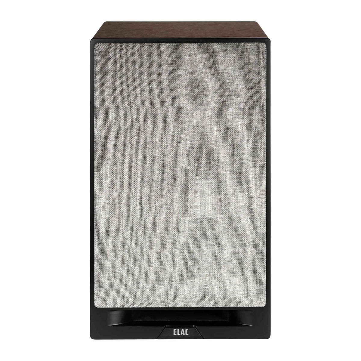 Elac Debut Reference DBR62 Bookshelf Speakers (1 Pair) - Black Baffle, Walnut Cabinet