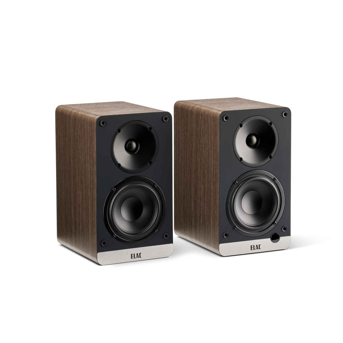 Elac Debut ConneX DCB41 Powered Speakers (1 Pair) - Walnut