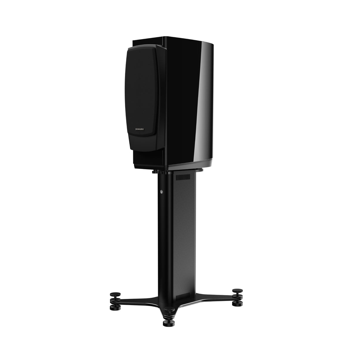 Dynaudio Confidence 20A space high gloss Active Bookshelf Speakers with Stands (1 pair)