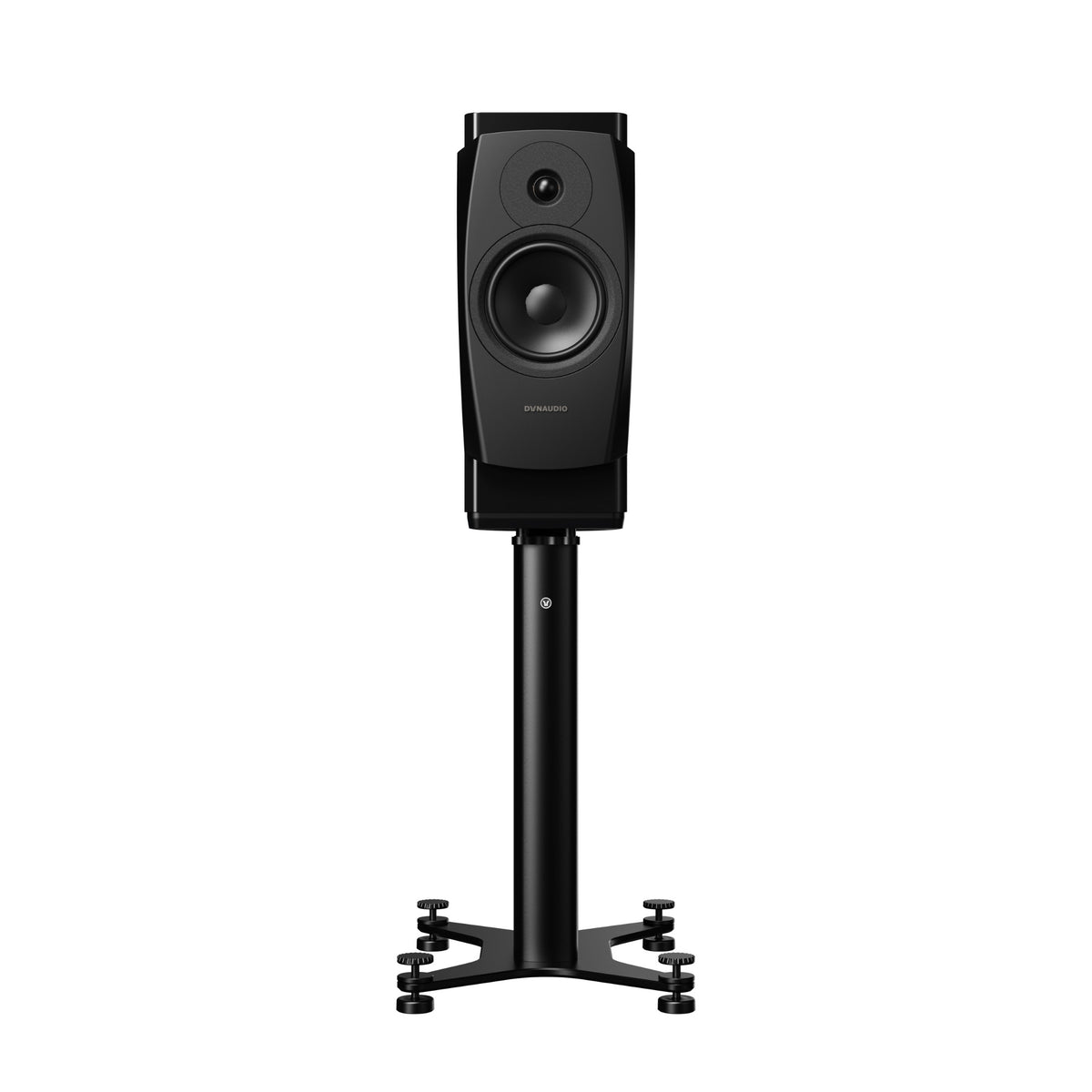 Dynaudio Confidence 20A space high gloss Active Bookshelf Speakers with Stands (1 pair)