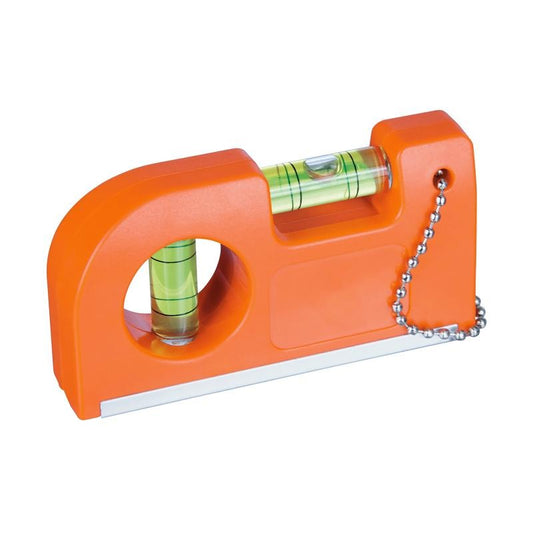 Dynavox Magnetic Cross Spirit Level Orange