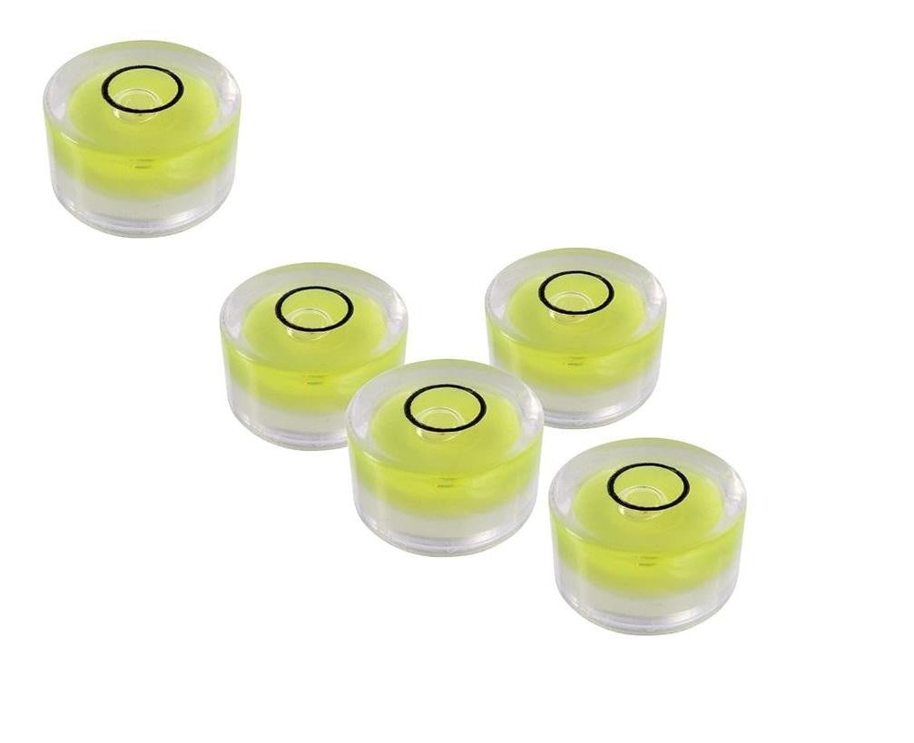 Dynavox Spirit Level 14.8 x 8 mm Green Set of 5