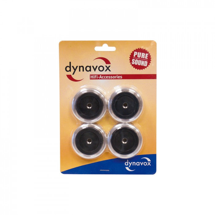 Dynavox Aluminium Equipment Feet Set of 4 Silver