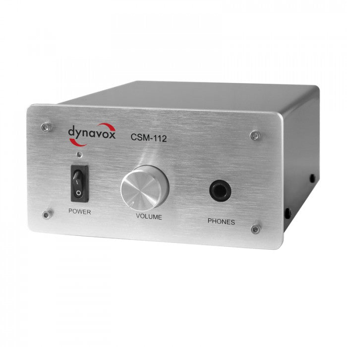 Dynavox CSM-112 Headphone Amplifier Silver