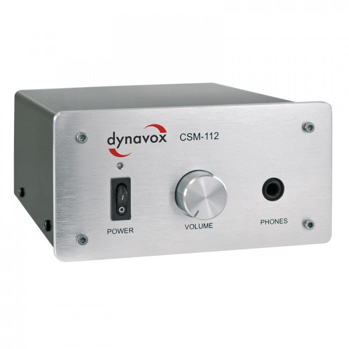 Dynavox CSM-112 Headphone Amplifier Silver