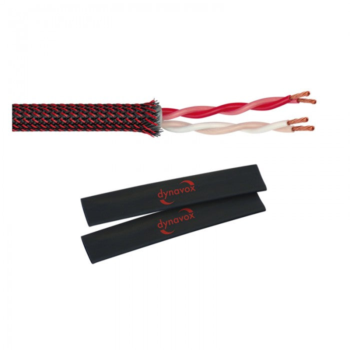 Dynavox Perfect Sound Speaker Cable 4 x 2.5 mm² 1 m, by the Metre