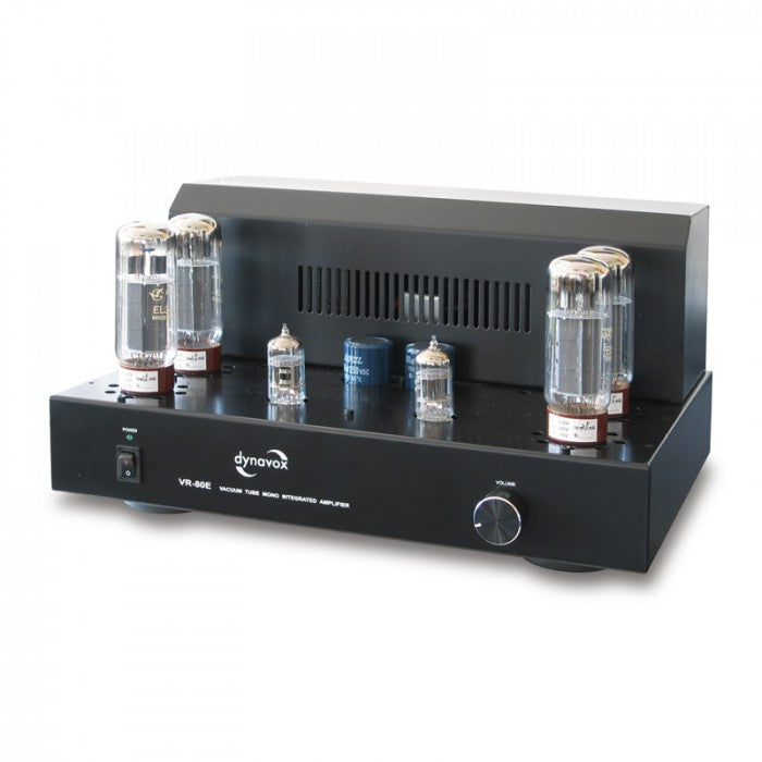Dynavox VR-80E Mono Tube Integrated Amplifier Black