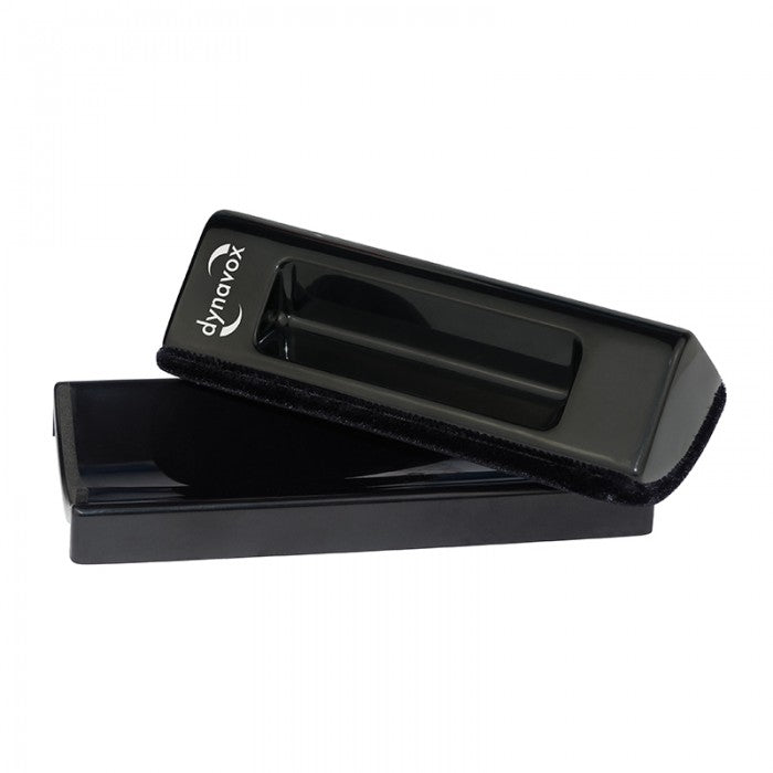 Dynavox Velvet Cleaning Pad + Nylon Brush Black