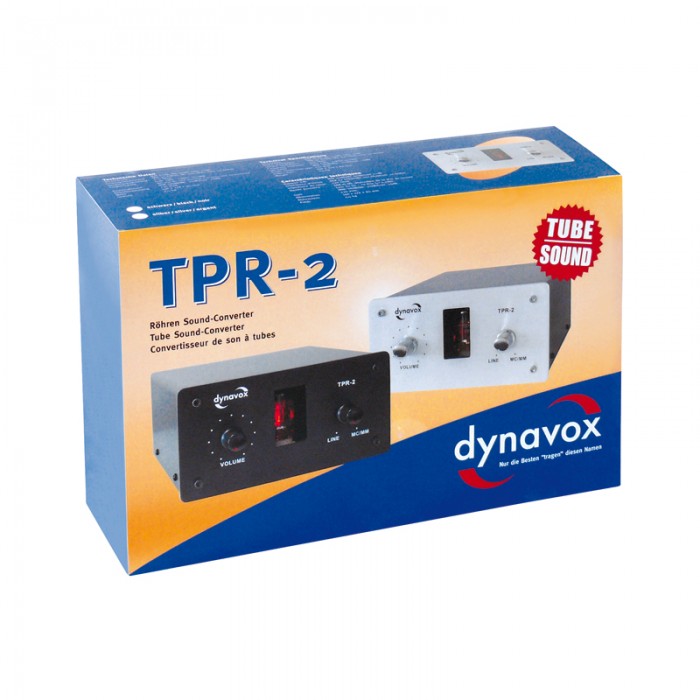 Dynavox TPR-2 Sound Converter with Phono MM/MC Black