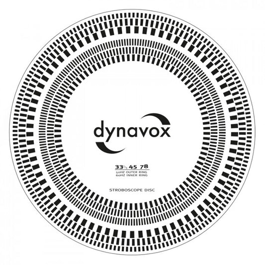 Dynavox Cartridge Alignment Gauge / Stroboscope Disc