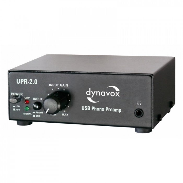 Dynavox UPR-2.0 USB Phono Preamplifier Black