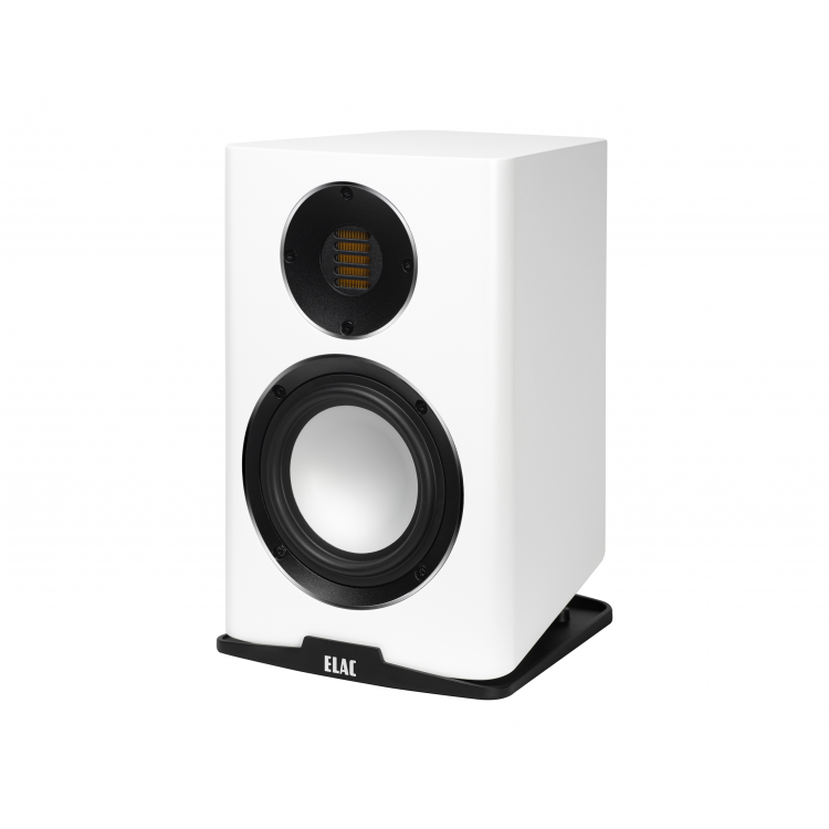 Elac Carina BS2434 Bookshelf Speakers (1 Pair) - Satin White