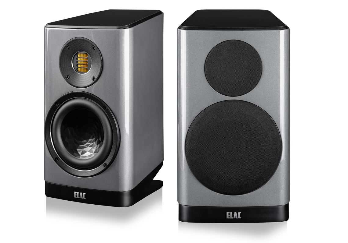 Elac Vela 2.0 VBS403.2 Bookshelf Speakers (1 Pair) - Titan Grey