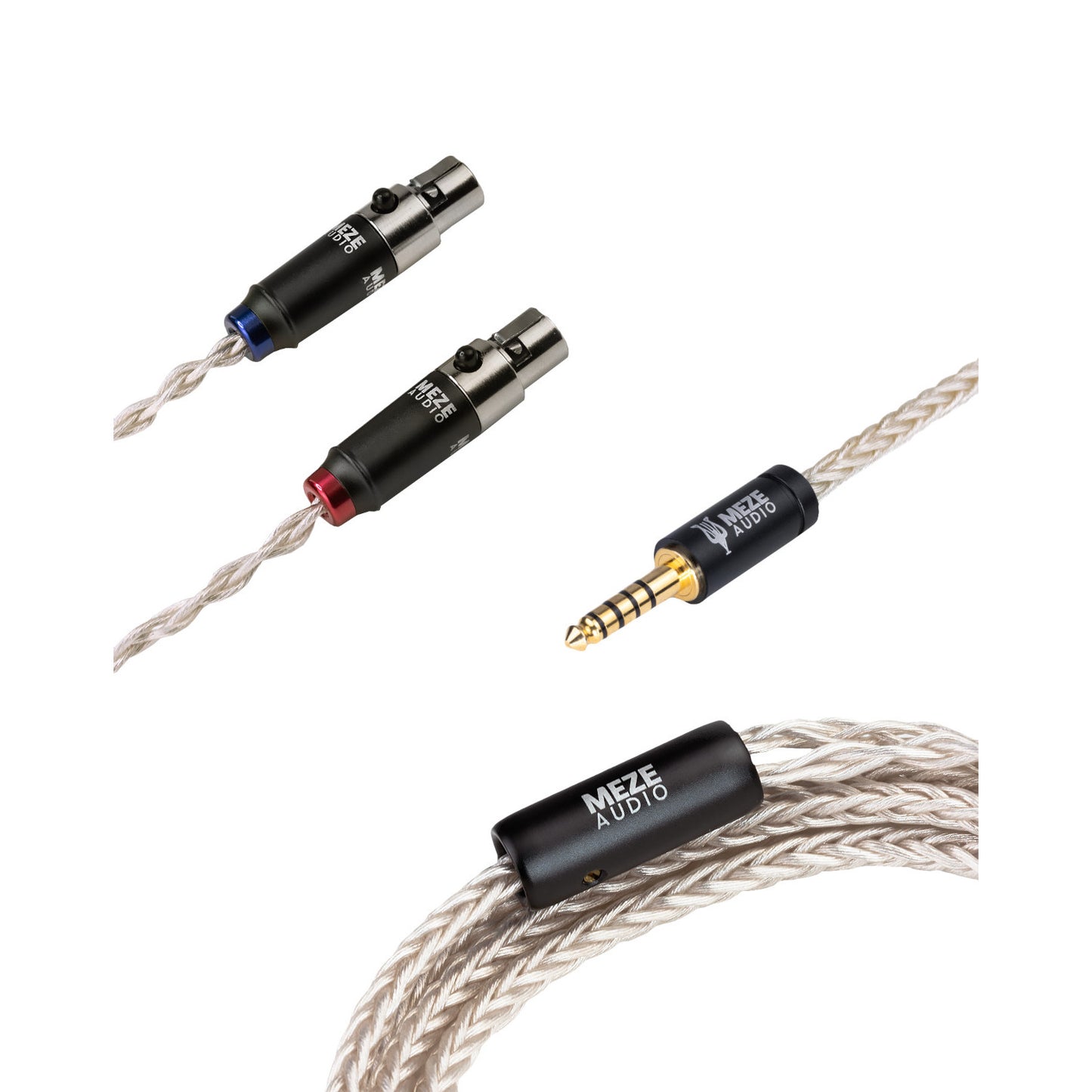 MEZE AUDIO mini XLR to 4.4 mm balanced silver plated PCUHD premium cable