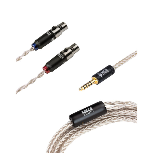 MEZE AUDIO mini XLR to 4.4 mm balanced silver plated PCUHD premium cable