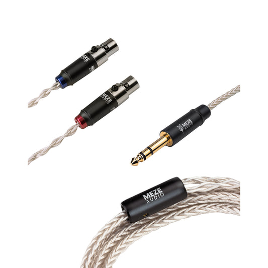 MEZE AUDIO mini XLR to 6.3 mm silver plated PCUHD premium cable