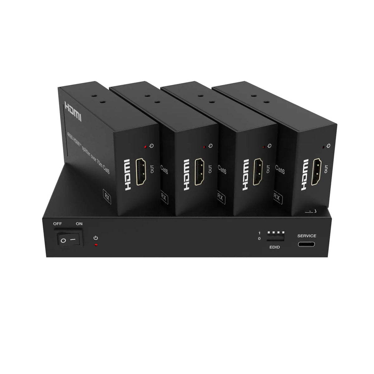 FeinTech SX430 (Like New) HDMI 2.0 Splitter 1 In 4 Out over CAT Extender