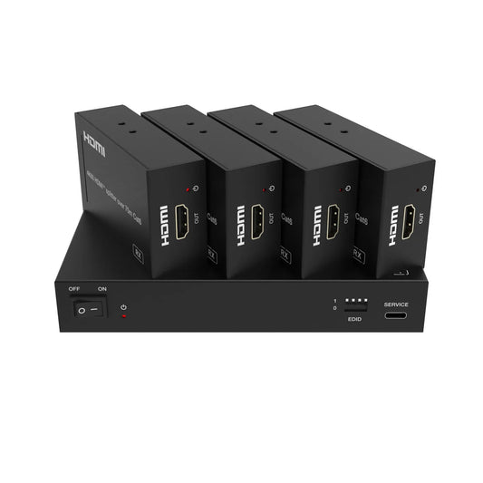 FeinTech SX430 (Like New) HDMI 2.0 Splitter 1 In 4 Out over CAT Extender