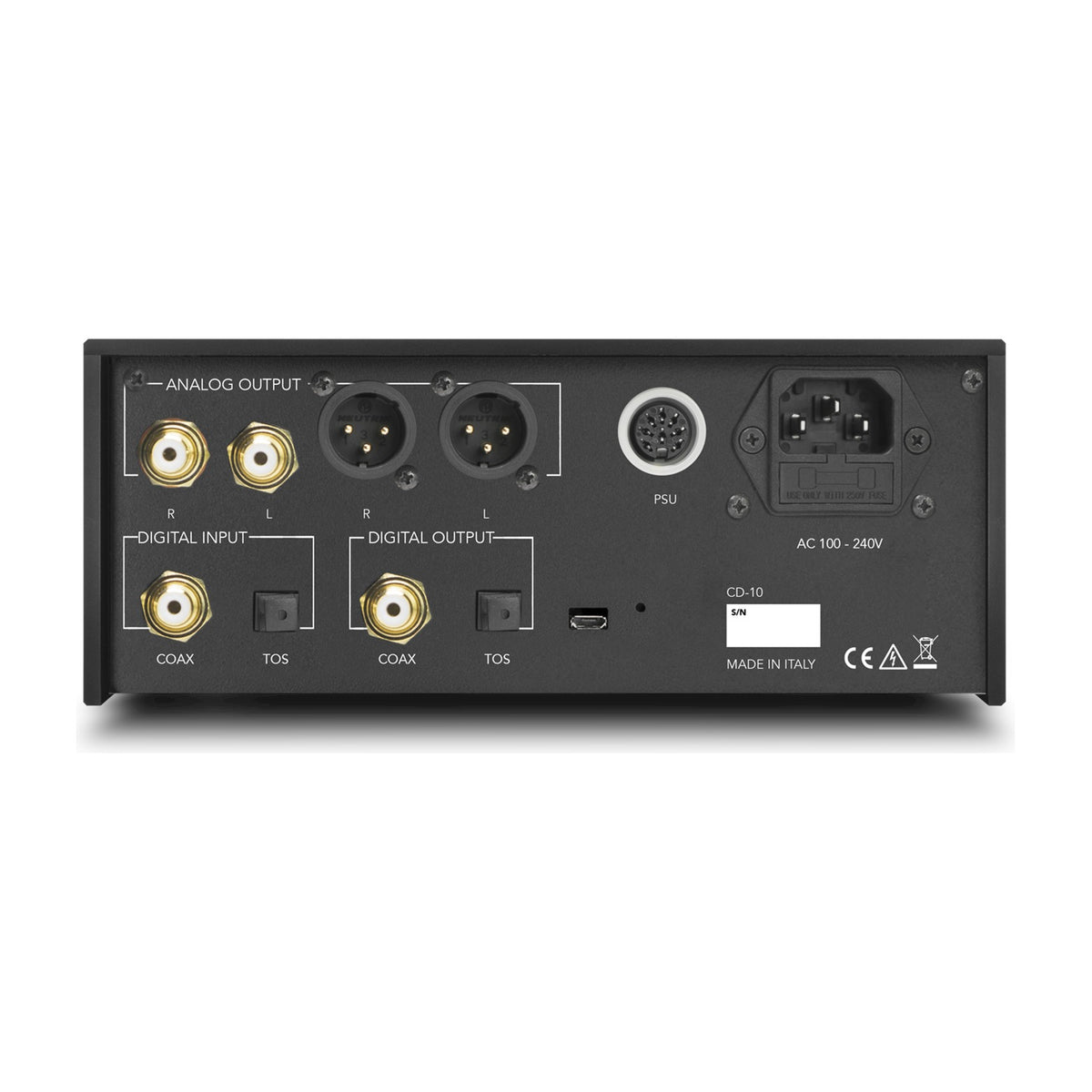 Gold Note CD-10 CD Player Silver