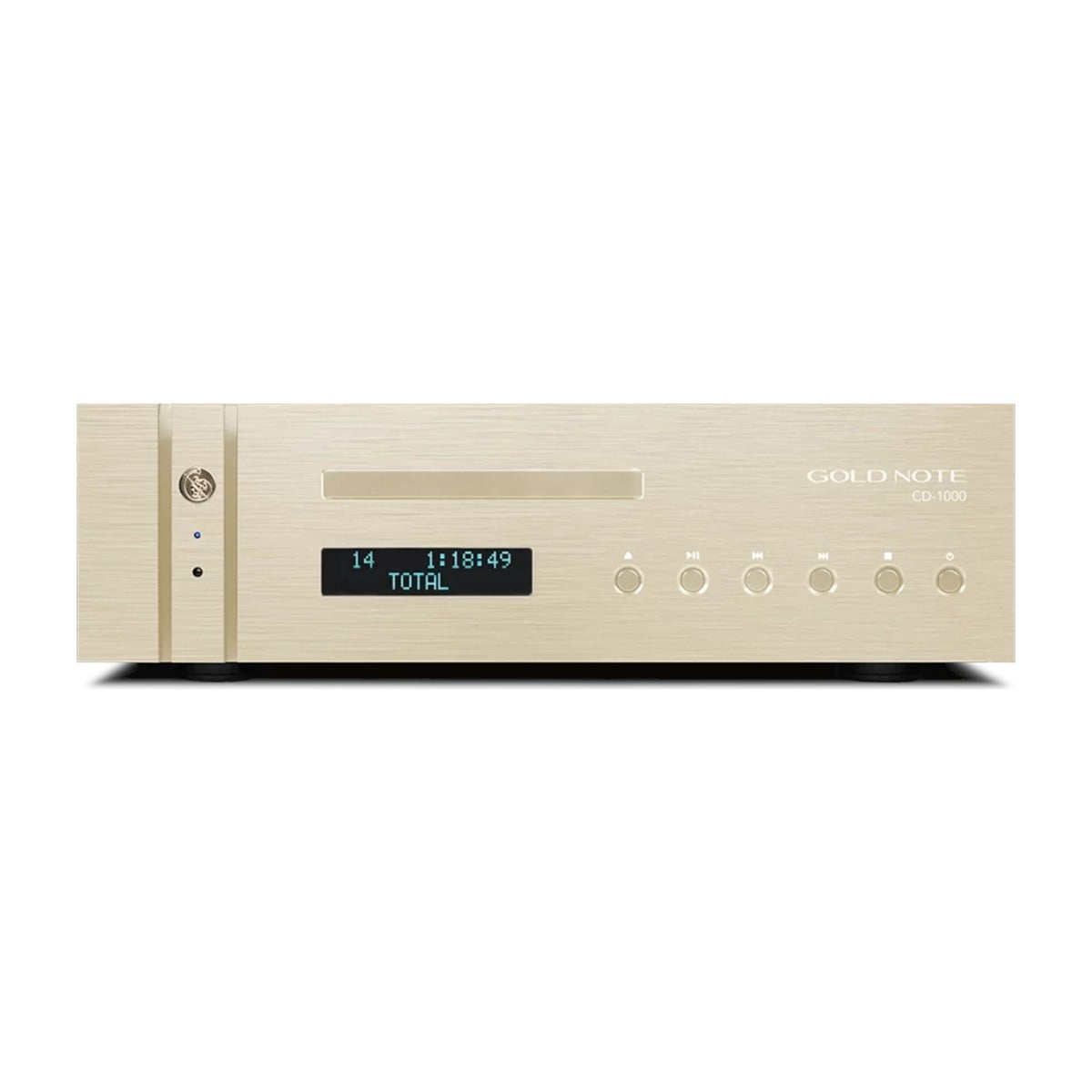 Gold Note CD-1000 MkII Deluxe DSD CD Player Gold