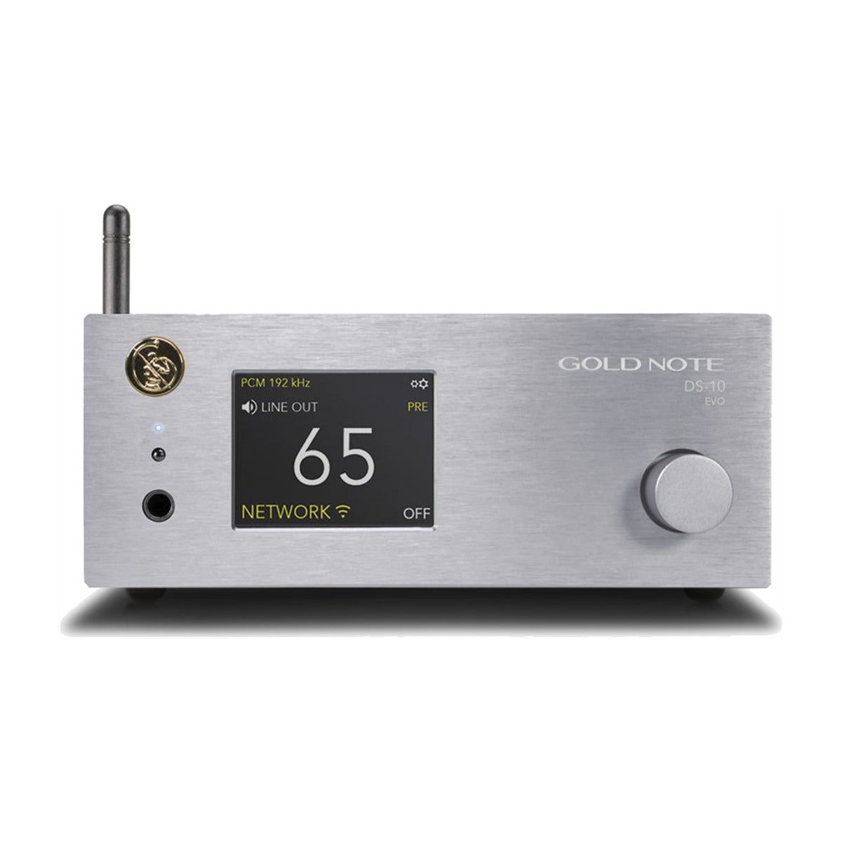 Gold Note DS-10 EVO LINE Streaming DAC Silver