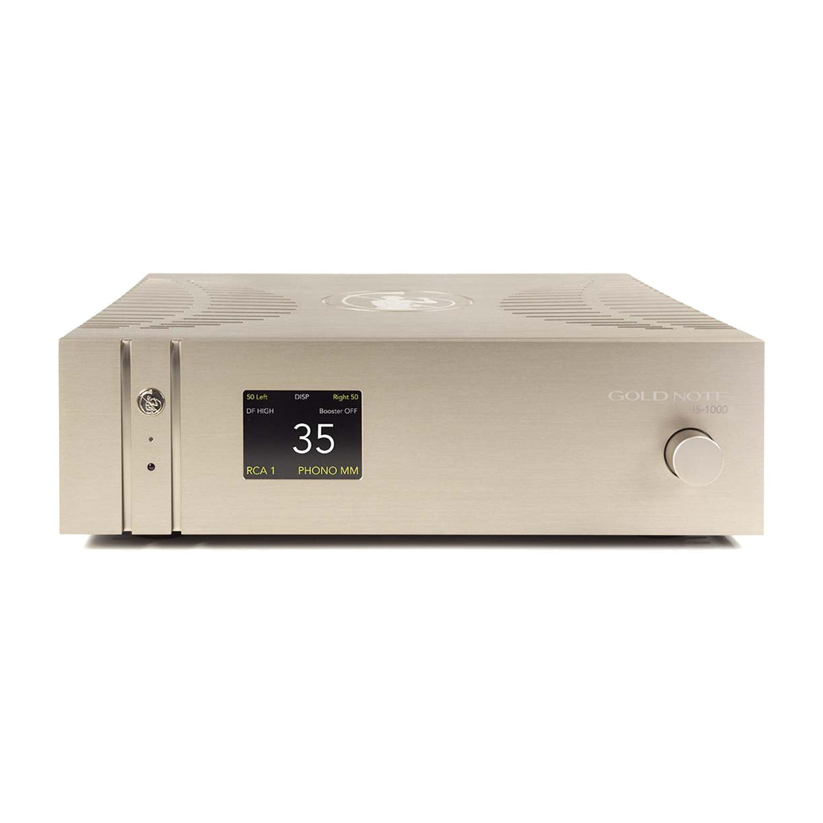 Gold Note IS-1000 MkII Deluxe All-In-One Integrated Amplifier Gold