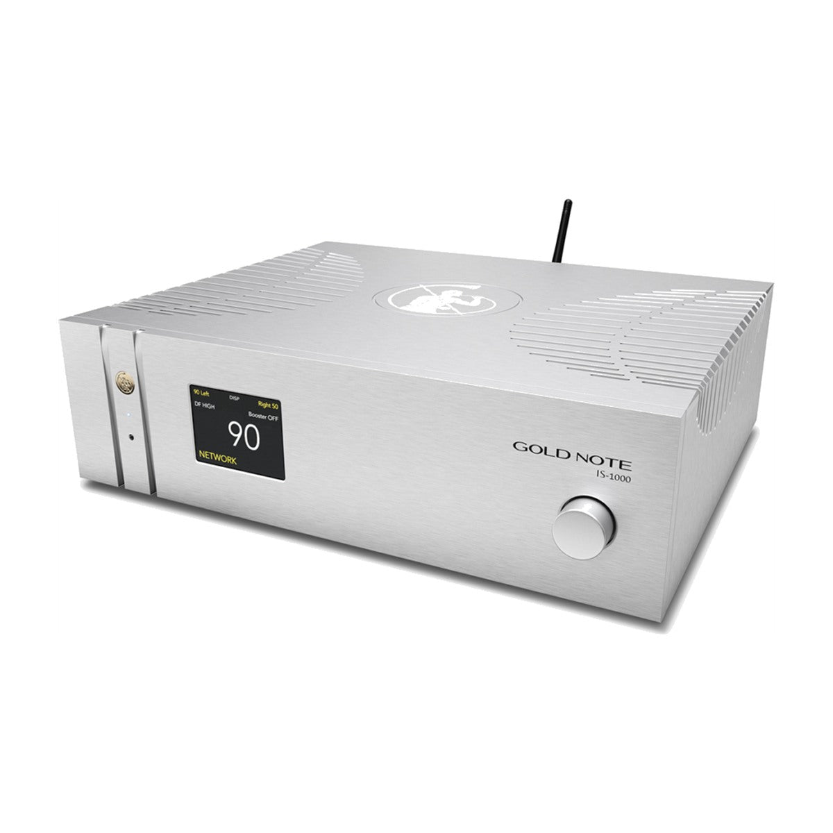 Gold Note IS-1000 MkII Deluxe All-In-One Integrated Amplifier Silver