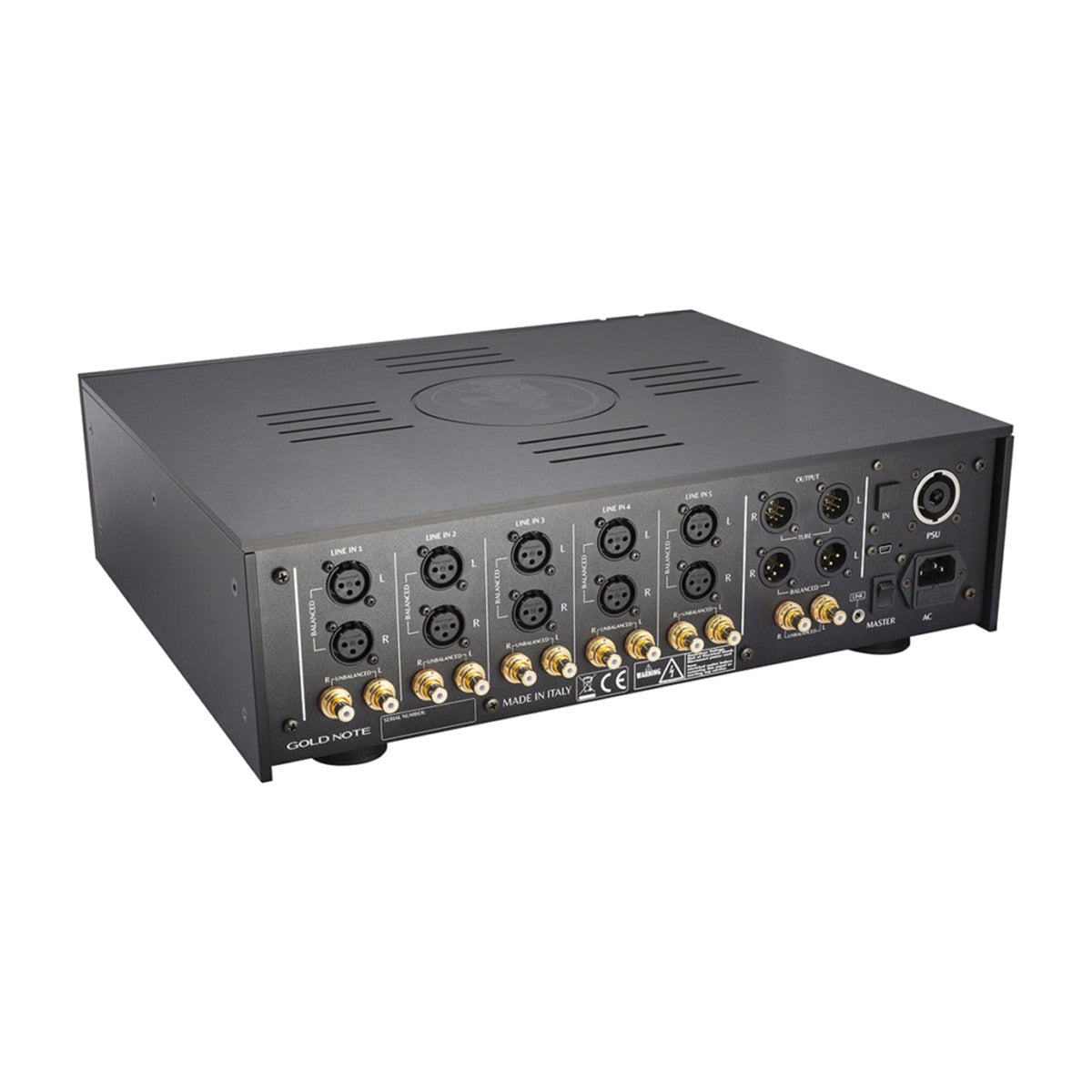 Gold Note P-1000 MkII Deluxe Preamplifier Silver