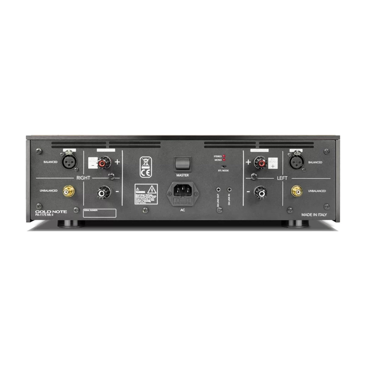 Gold Note PA-1175 MkII Power Amplifier Gold