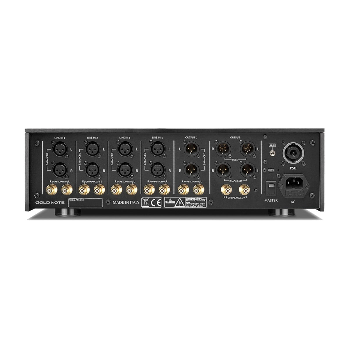 Gold Note PH-1000 Phono Stage Gold