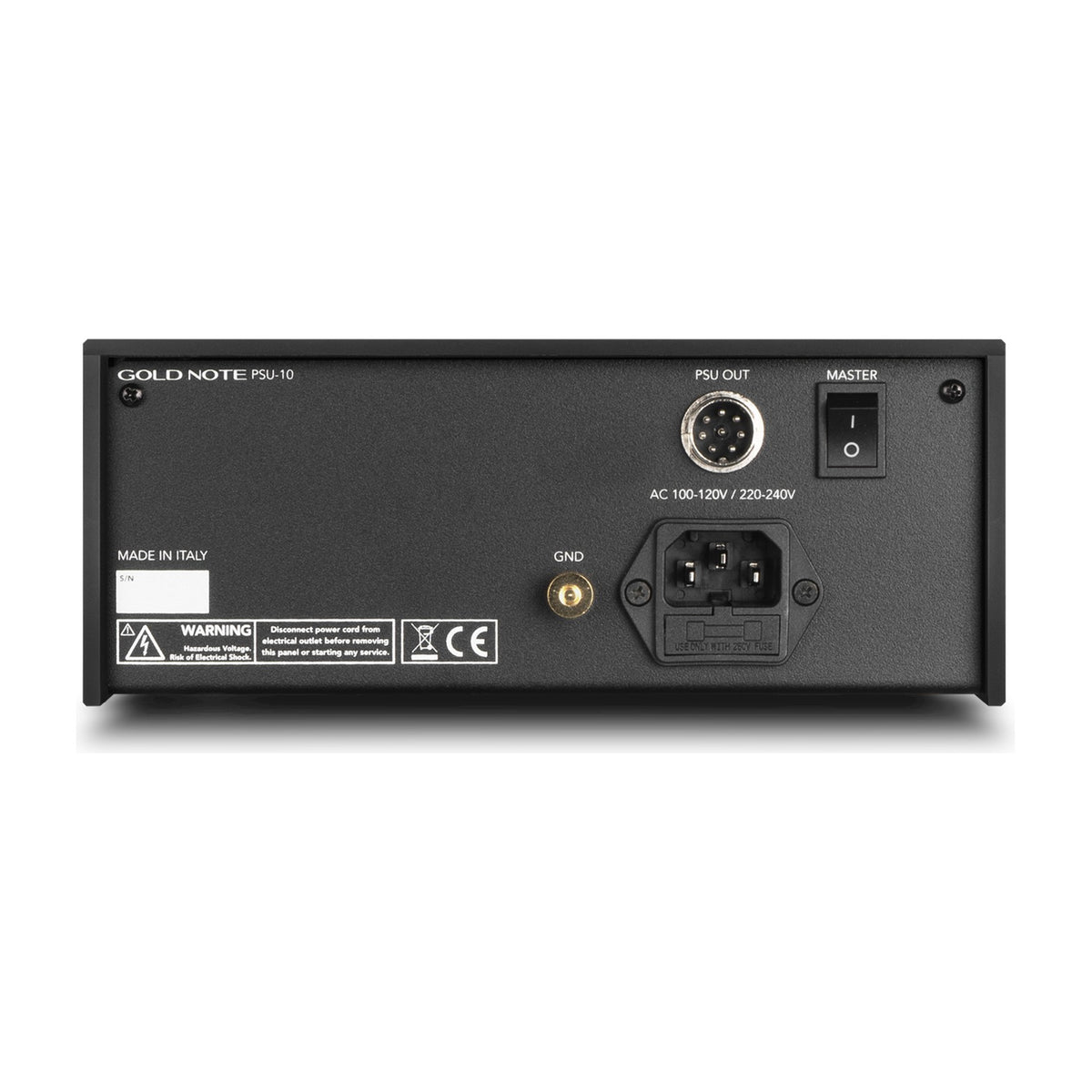 Gold Note PSU-10 External Power Supply Black