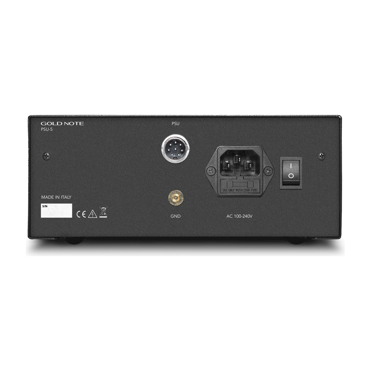 Gold Note PSU-5 External Power Supply Black