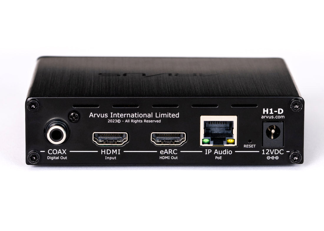 Arvus H1-D multi-codec spatial audio HDMI converter for Audio over IP