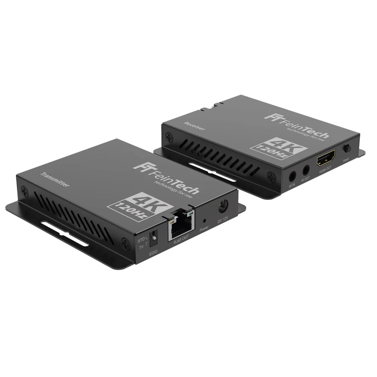 FeinTech HX240 HDMI 2.1 Extender 4K 120Hz via LAN cable 30 m