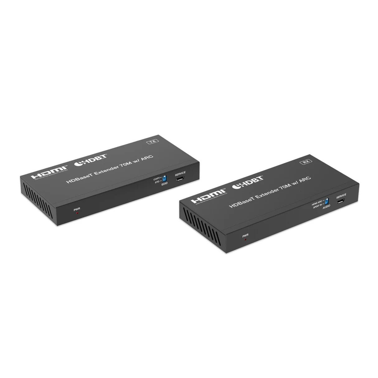 FeinTech HX430 HDMI 2.0 Extender Over CAT 4K 60Hz with ARC 70 m