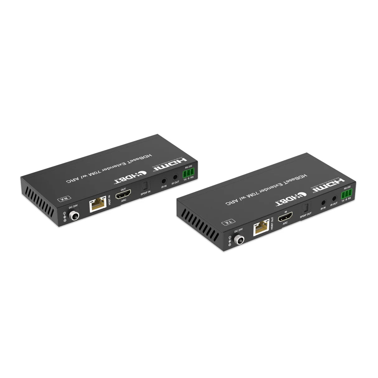 FeinTech HX430 HDMI 2.0 Extender Over CAT 4K 60Hz with ARC 70 m