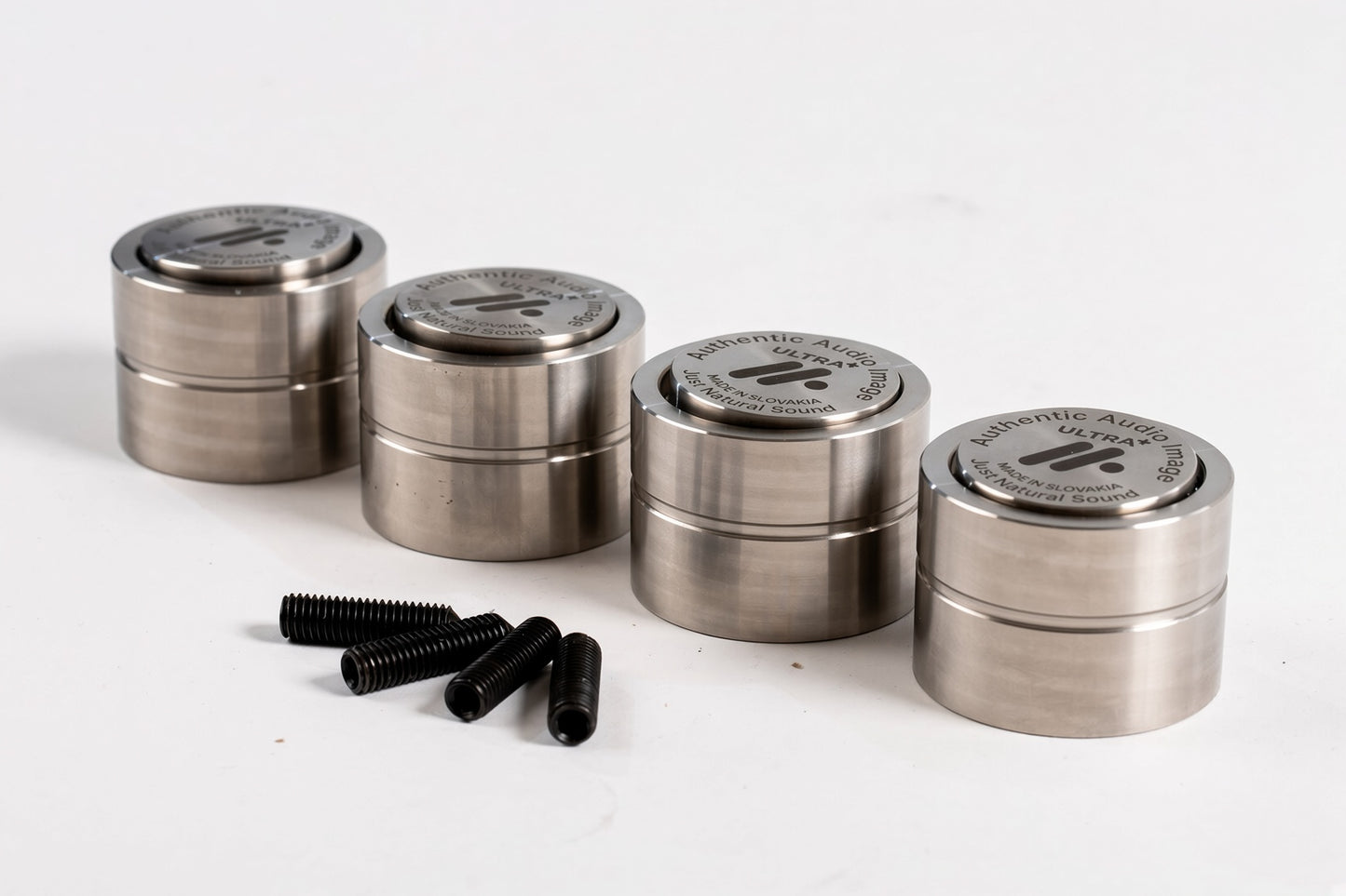 AAI Antivibration Ultra+ Adjustable Pads for Loudspeakers & Audio Electronics (4 Pcs set)