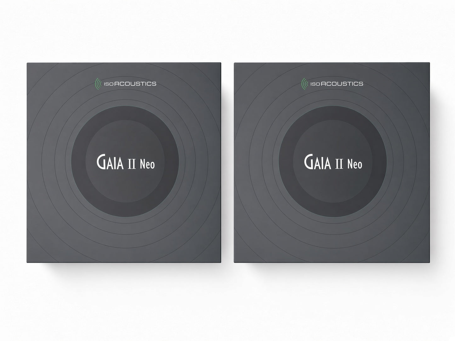IsoAcoustics GAIA II Neo dark chrome speaker isolation feets (2 Sets = 8 pcs)