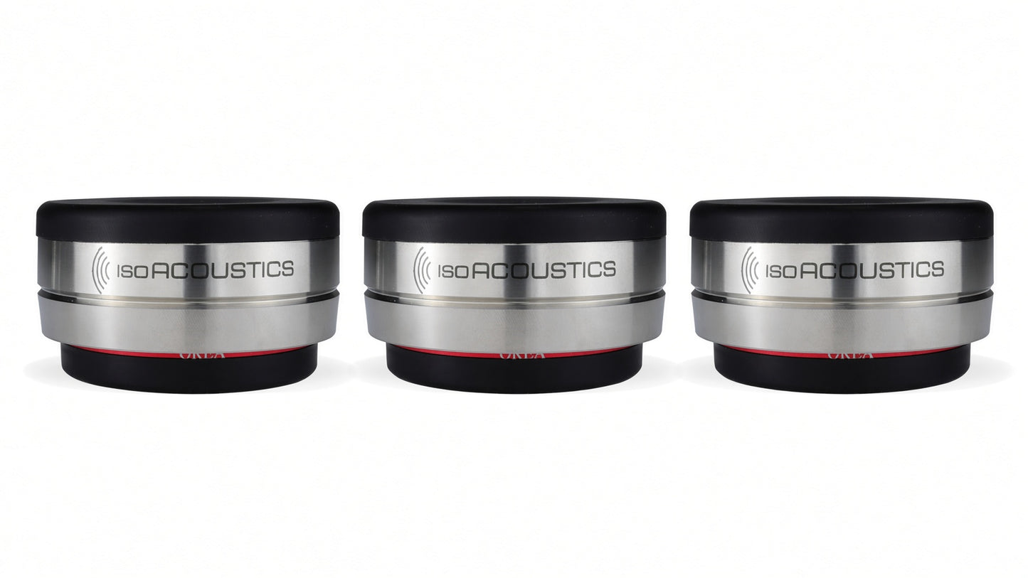 IsoAcoustics Orea Bordeaux audio isolation feets (3 Pcs pack)