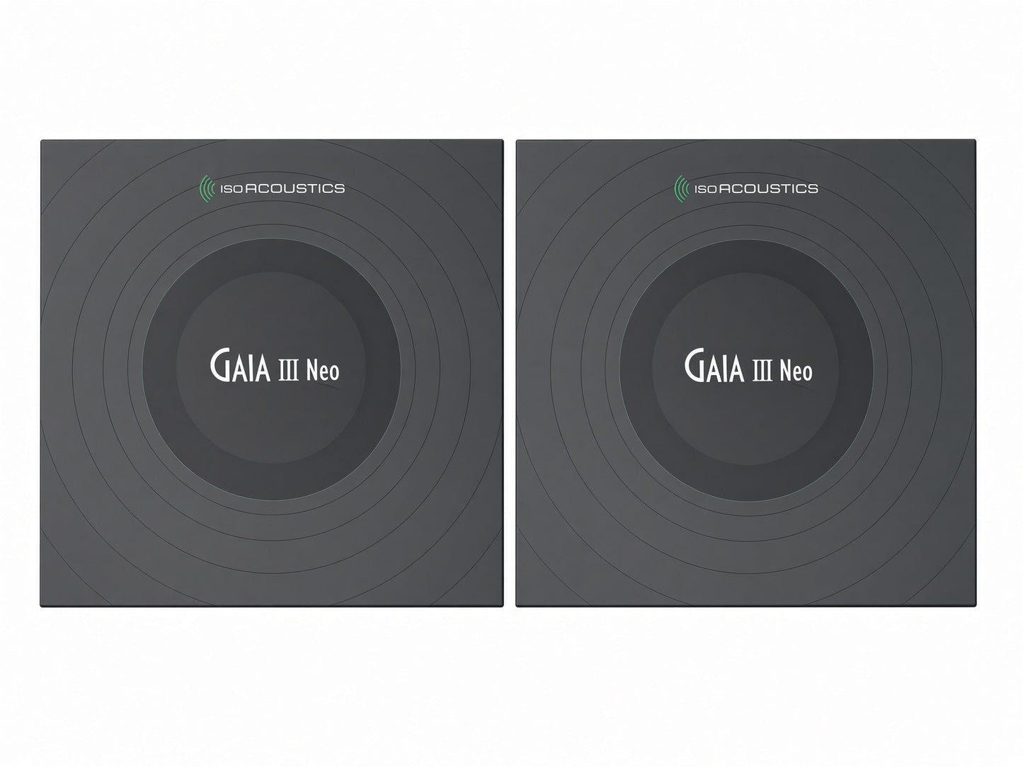 IsoAcoustics GAIA III Neo black speaker isolation feets (2 Sets = 8 pcs)