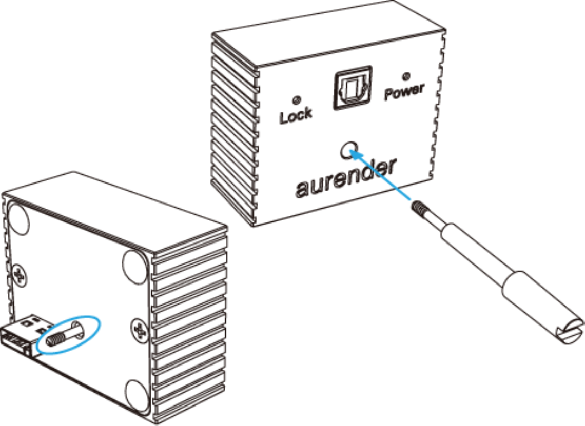 Aurender UT100 USB-to-Optical Converter