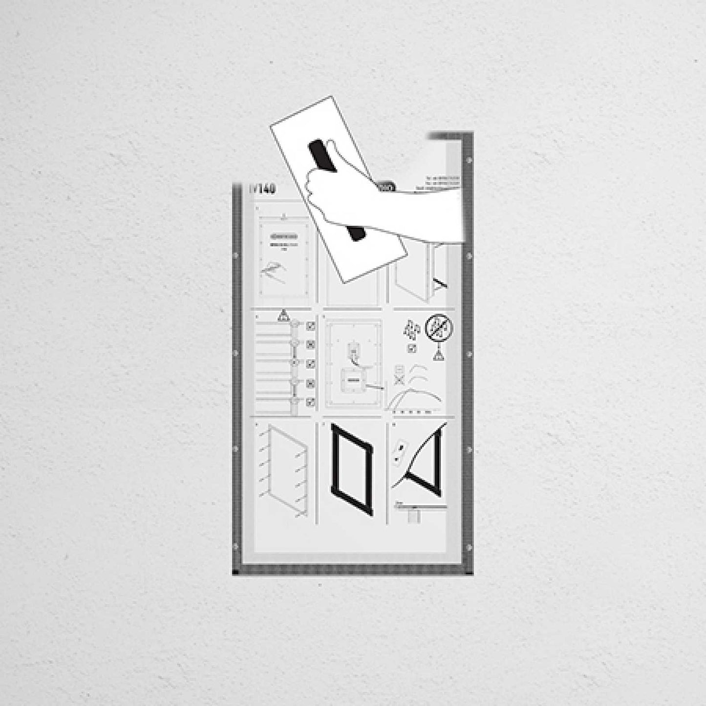 Monitor Audio IV140 Invisible In-wall Architectural Speaker