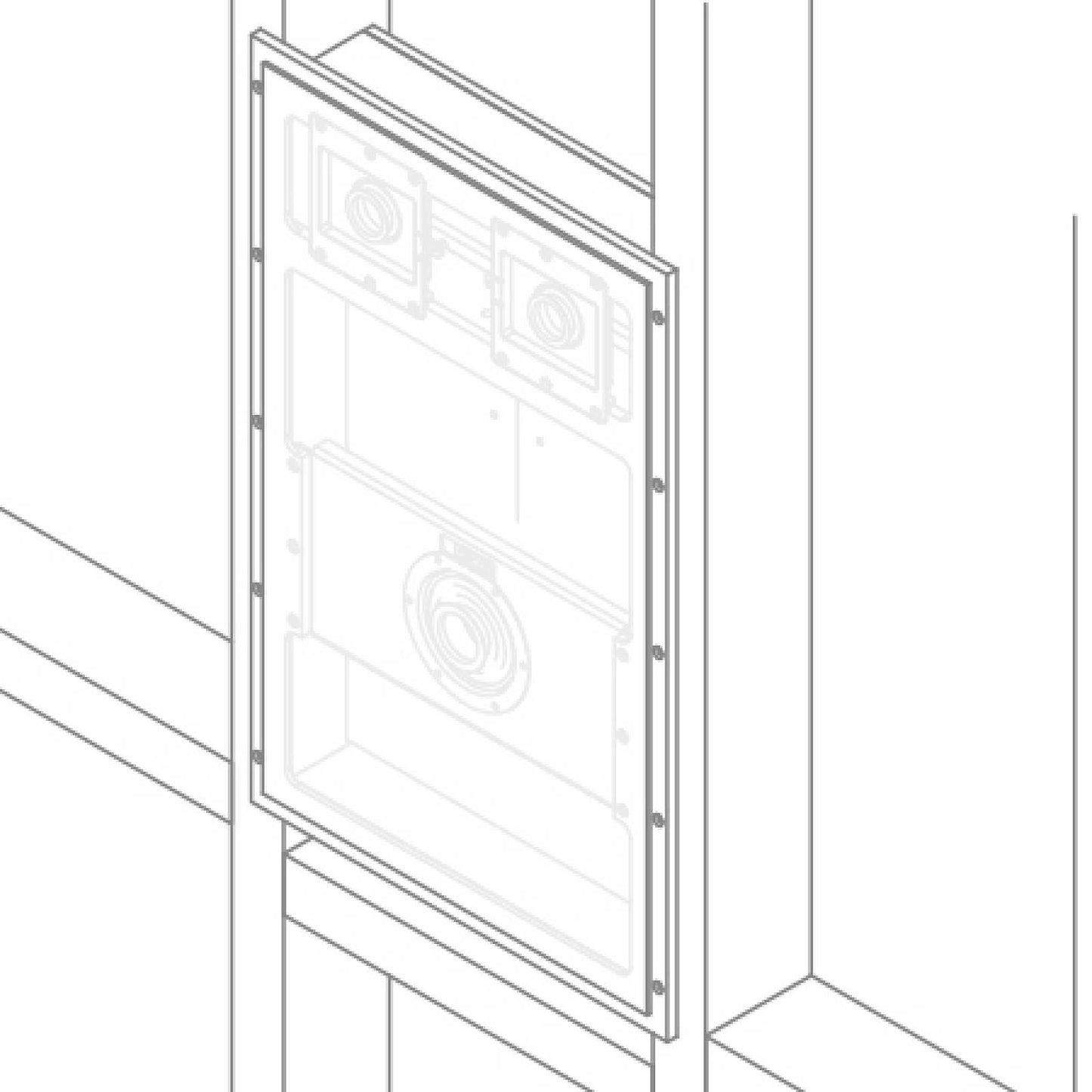 Monitor Audio IV140 Invisible In-wall Architectural Speaker